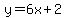 y=6x%2B2