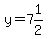 y=7%261%2F2