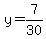y=7%2F30