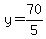 y=70%2F5