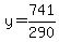 y=741%2F290