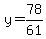 y=78%2F61