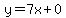 y=7x%2B0