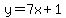 y=7x%2B1
