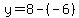 y=8-%28-6%29