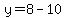 y=8-10