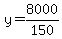 y=8000%2F150