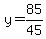 y=85%2F45