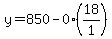 y=850-0%2A%2818%2F1%29