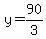 y=90%2F3