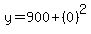 y=900%2B%280%29%5E2