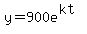 y=900e%5E%28kt%29