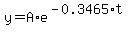 y=A%2Ae%5E%28-0.3465%2At%29
