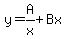 y=A%2Fx%2BBx