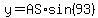 y=AS%2Asin%2893%29