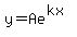 y=Ae%5E%28kx%29