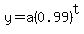 y=a%280.99%29%5Et