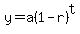 y=a%281-r%29%5Et