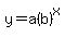 y=a%28b%29%5Ex