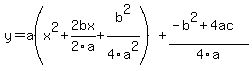 y=a%28x%5E2%2B2bx%2F2a%2Bb%5E2%2F4a%5E2%29%2B%28-b%5E2%2B4ac%29%2F4a
