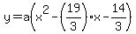 y=a%28x%5E2-%2819%2F3%29x-14%2F3%29