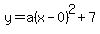 y=a%28x-0%29%5E2%2B7