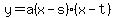 y=a%28x-s%29%28x-t%29