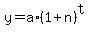 y=a%2A%281%2Bn%29%5Et