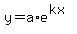 y=a%2Ae%5E%28kx%29