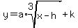 y=a%2Aroot%283%2Cx-h%29%2Bk