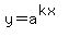 y=a%5E%28kx%29