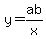 y=ab%2Fx