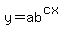 y=ab%5E%28cx%29