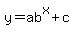 y=ab%5Ex%2Bc
