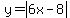 y=abs%286x-8%29