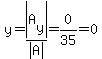 y=abs%28A%5By%5D%29%2Fabs%28A%29=0%2F35=0