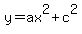 y=ax%5E2%2Bc%5E2