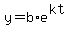 y=b%2Ae%5E%28kt%29
