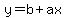 y=b%2Bax