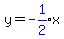y=blue%28-1%2F2%29x