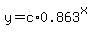 y=c%2A0.863%5Ex