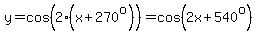 y=cos%282%28x%2B270%5Eo%29%29=cos%282x%2B540%5Eo%29