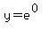 y=e%5E%280%29