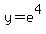 y=e%5E4