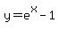 y=e%5Ex+-1