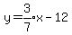 y=expr%283%2F7%29x-12