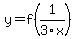 y=f%281%2F3x%29