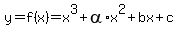 y=f%28x%29=x%5E3+%2B+alpha%2Ax%5E2%2Bbx%2Bc
