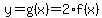 y=g%28x%29=2%2Af%28x%29