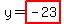 y=highlight%28-23%29